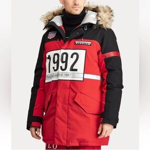 Polo Ralph Lauren Down Jacket Coat 1992 Stadium Collection Ski Men’s Size S